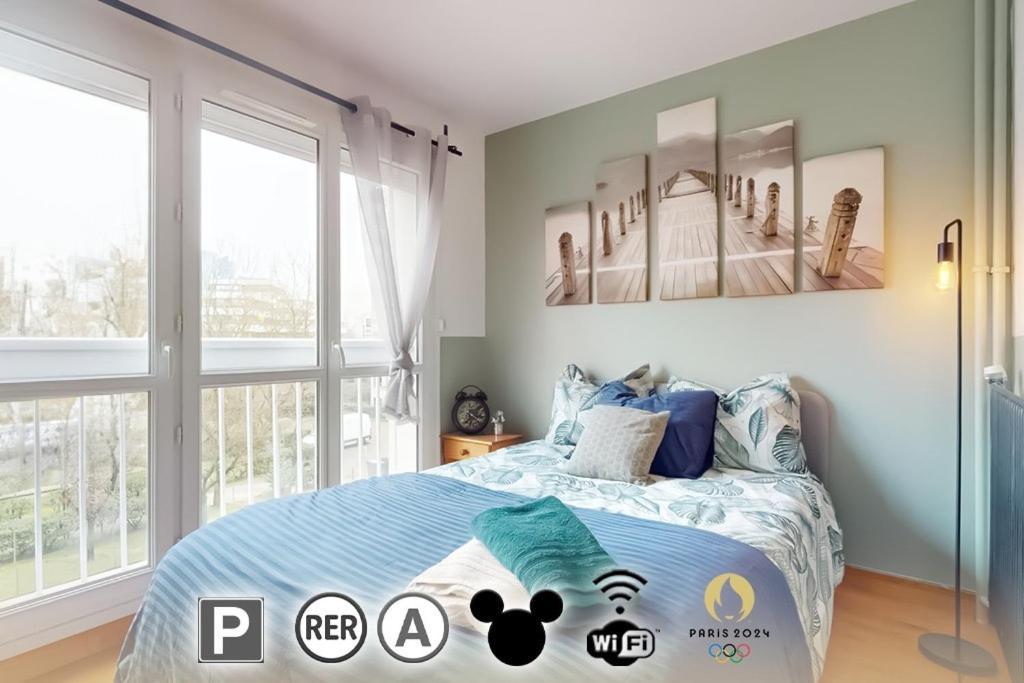 Proche Disney & Paris-2 Min Gare Noisy-le-Grand Eksteriør billede